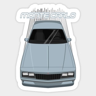 Chevrolet Monte Carlo 1984 - 1989 - light blue Sticker